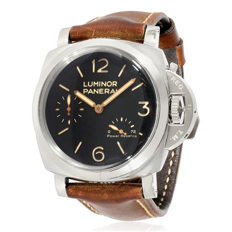 panerai 00423|Panerai Luminor 1950 Power Reserve Black Dial Men's Watch .